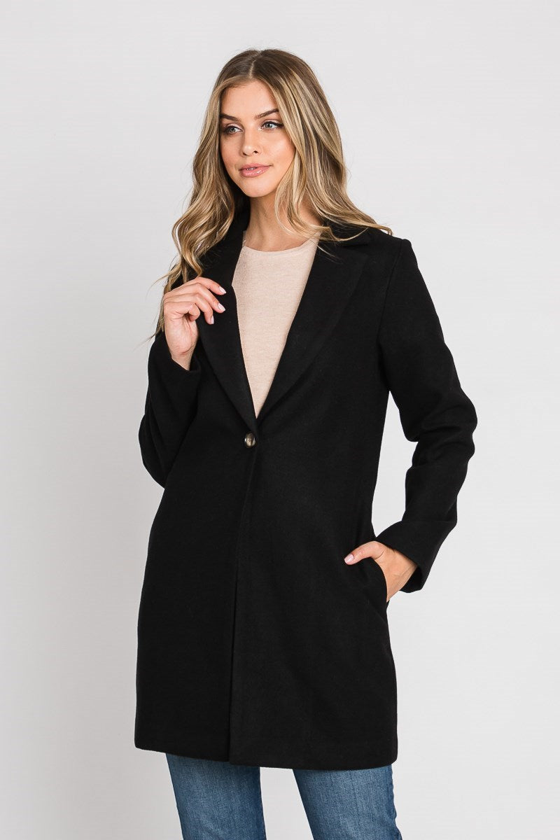 Waist Tapered Overcoat