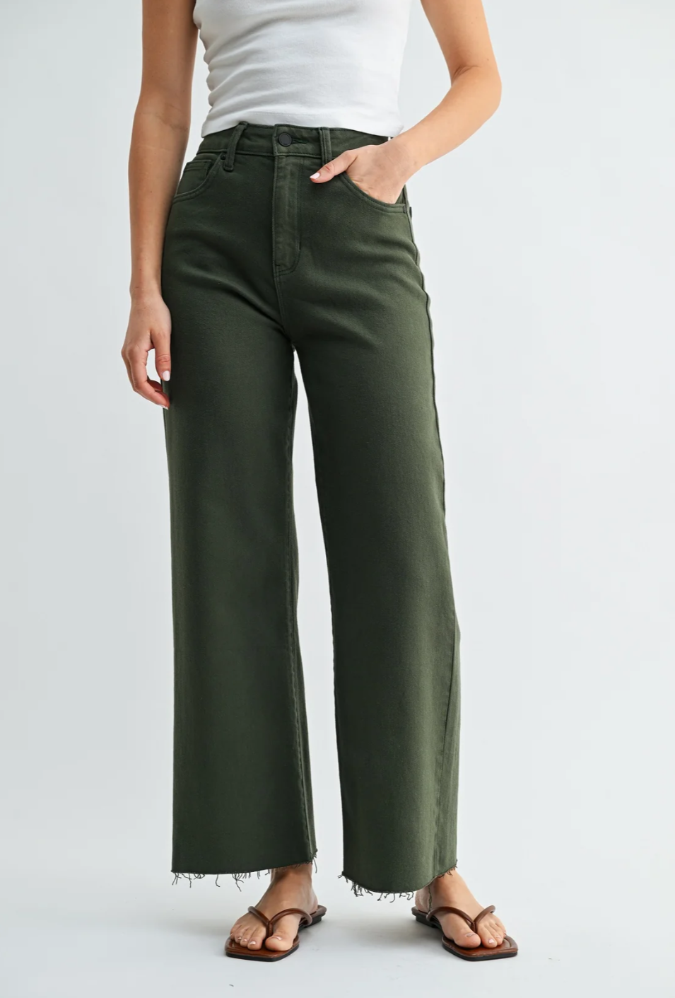Scissor cut Wide Leg